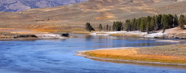 Yellowstone річка — стокове фото
