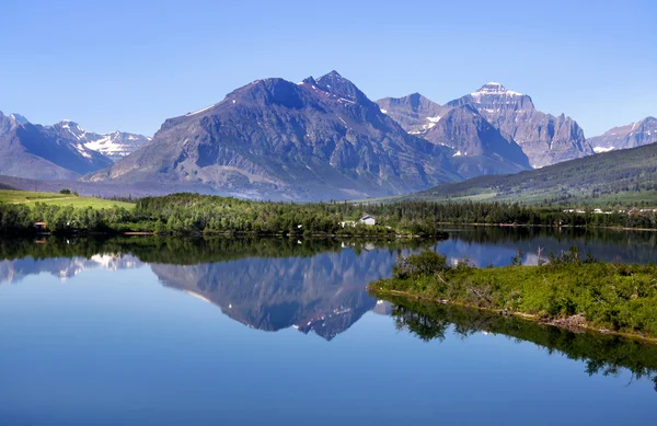 Nationaal park gletsjer Stockfoto