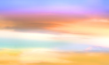 Colorful Sky Background clipart