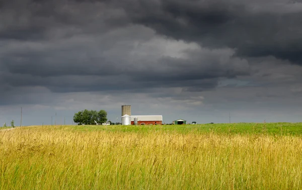 Farm a stormy-nap — Stock Fotó