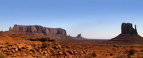 Пустельний ландшафт на Арізона — стокове фото