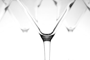 Wine glass abstract clipart