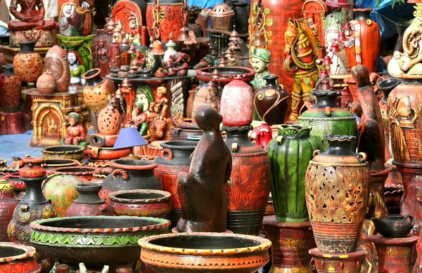 stock image Handicrafts Of India