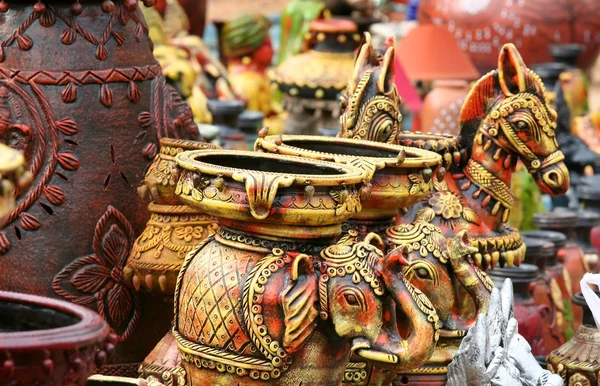 Artesanías de la India — Foto de Stock
