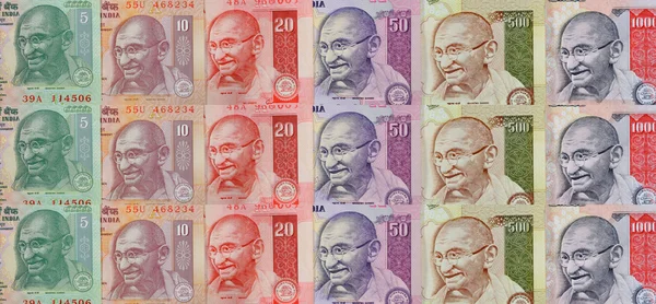 Індійська валюти — стокове фото
