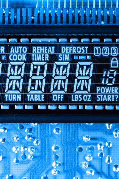 Microondas LCD — Fotografia de Stock