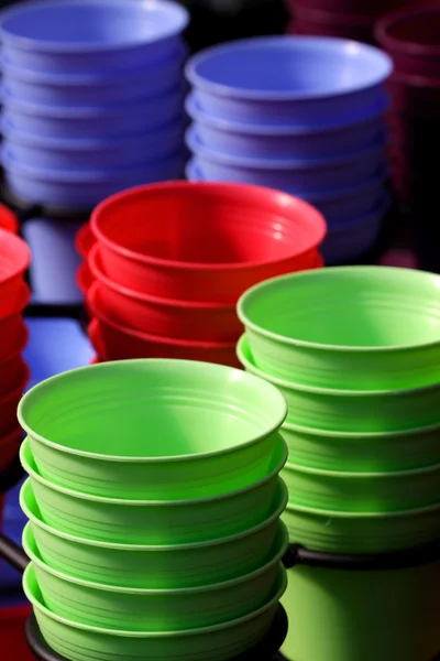 Kleurrijke potten — Stockfoto