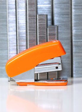 Stapler and staples clipart