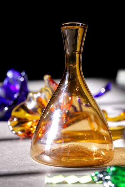 Színes üveg termékek — Stock Fotó