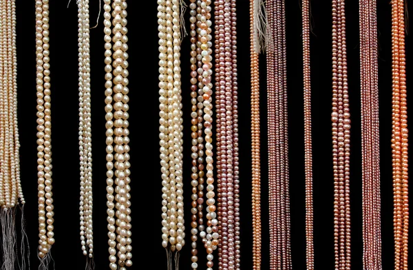 Garlands made with pearls — Stock Photo, Image