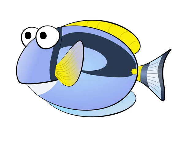 Ryba niebieska — Zdjęcie stockowe
