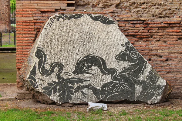 Antika romerska mosaik — Stockfoto