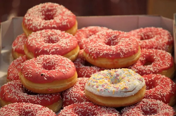 Caja de Donuts — Foto de Stock