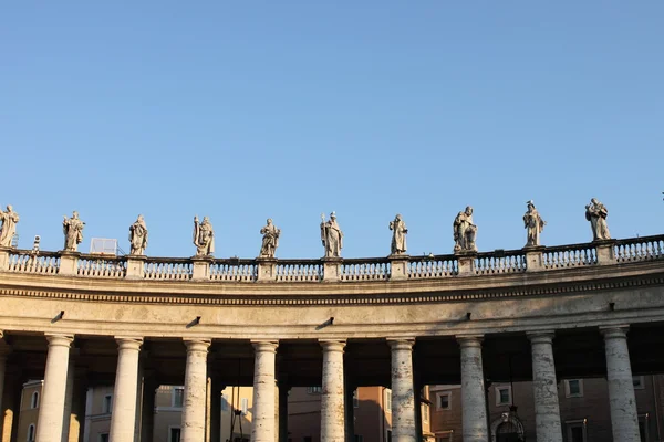 Estátuas na Basílica de São Pedro — Fotografia de Stock