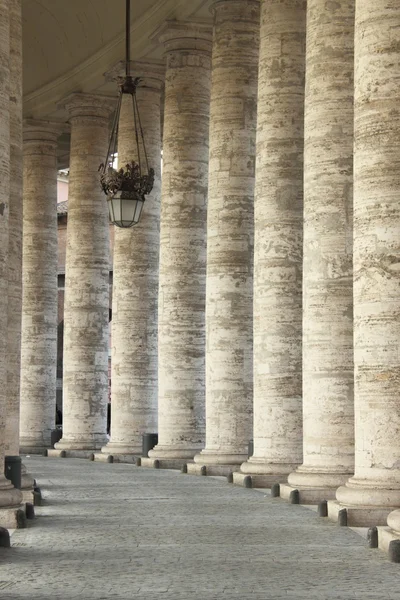 Vatican colonnade — Stock Photo, Image