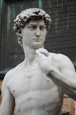 Statue of David clipart