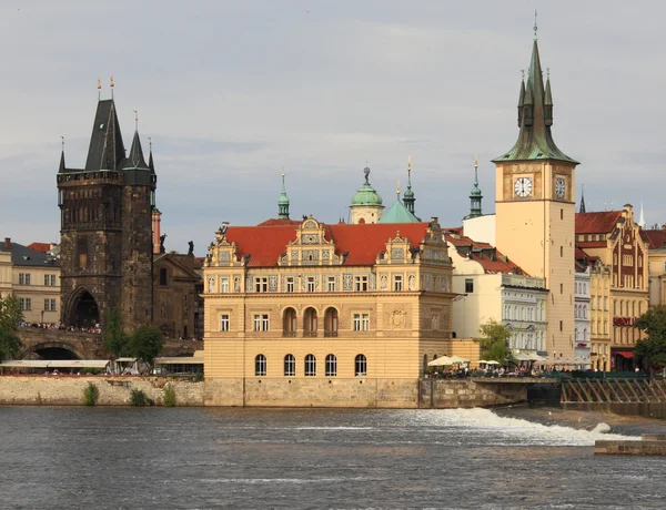 Прага живописный вид — стоковое фото