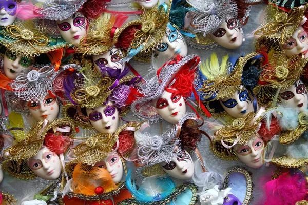 Masques de carnaval vénitien — Photo