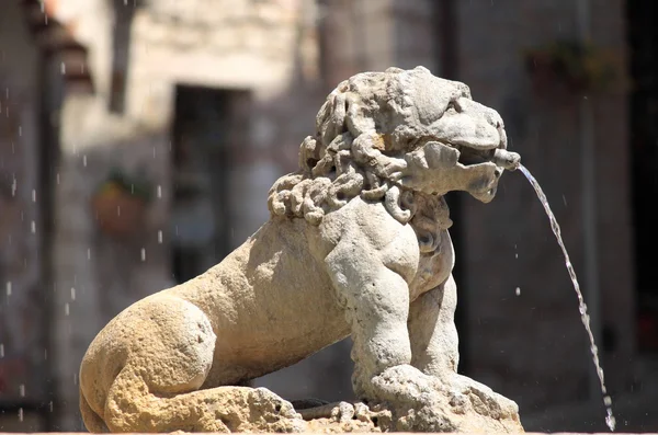 Fontana di leone — Foto Stock