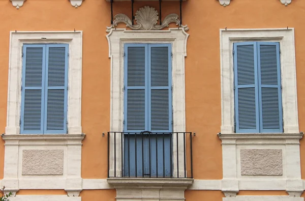 Italian style shutters — Stock Photo, Image