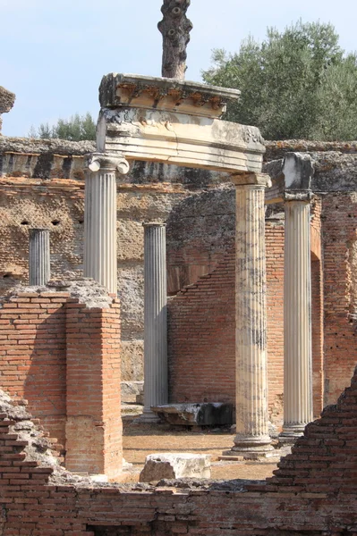 Villa adriana nära Rom — Stockfoto