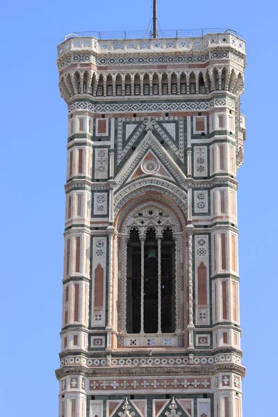 Campanario Giotto en Florencia — Foto de Stock