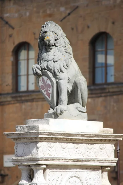 Флорентийский лев — стоковое фото