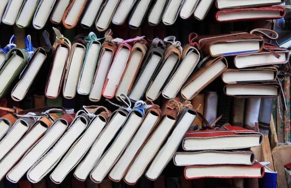 stock image Books on shelf