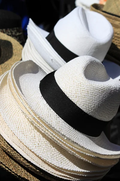 Cappelli panama — Foto Stock
