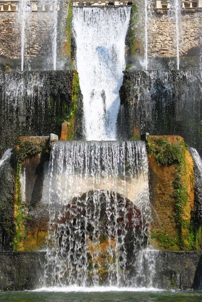 Fontana a Villa d'Este — Foto Stock