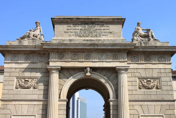 Garibaldi πύλη στο Μιλάνο — Φωτογραφία Αρχείου