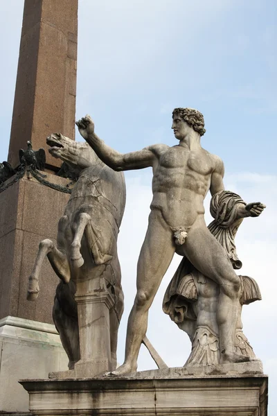 Statua Dioscuri — Foto Stock