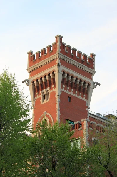 Torre de un castillo medieval — Foto de Stock