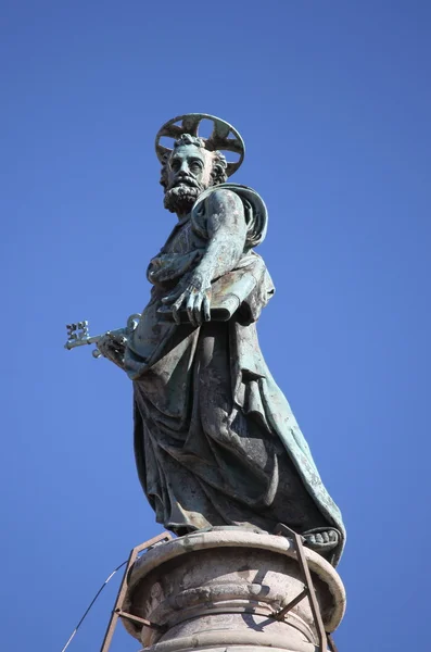 Szent Péter szobra — Stock Fotó