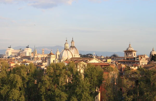 Panorama över Rom — Stockfoto