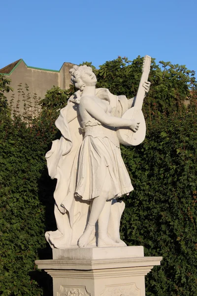 Статуя барокко в Вене — стоковое фото