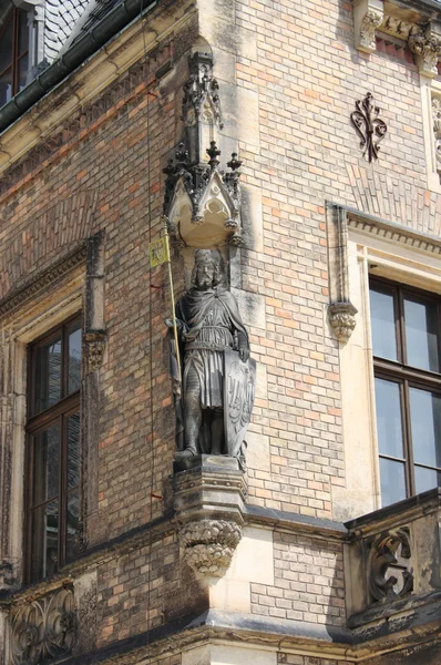 圣瓦茨拉夫雕像 — 图库照片