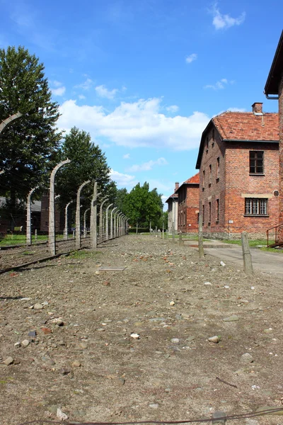 Campo di concentramento di Auschwitz — Foto Stock