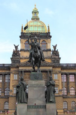 Wenceslas Square, Prague clipart