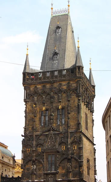 Torre do pó, Praga — Fotografia de Stock