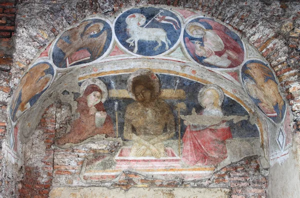 Fresk chrześcijańskiej — Zdjęcie stockowe
