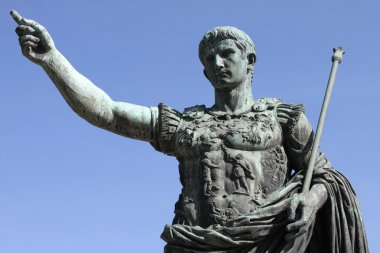 Roman emperor Augustus clipart