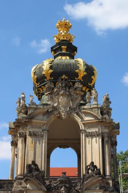 Zwinger palace in Dresden clipart