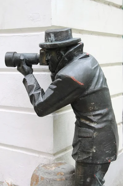Paparazzi Statue — Stock Photo, Image
