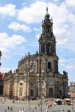Hofkirche in Dresden clipart