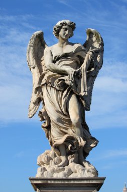 Angel statue clipart