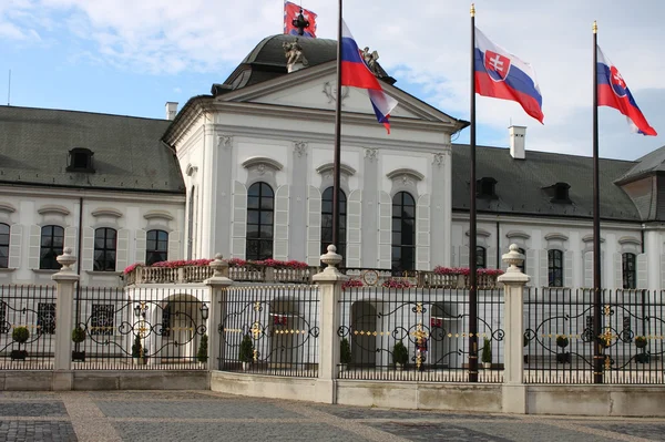 Prezidentský palác Slovensko, bratislava — Stock fotografie