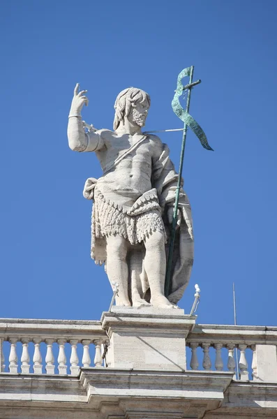 Statue of John the Baptist in Vatican — Stock Photo, Image
