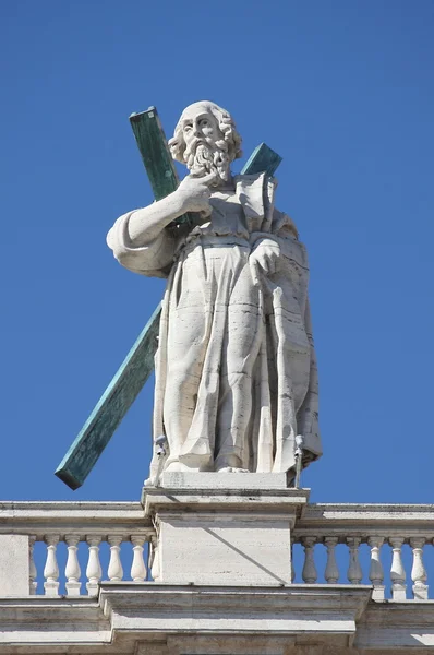 Statua di apostolo in Vaticano — Foto Stock