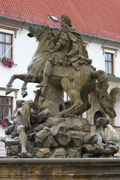 Olomouc Sezar çeşme — Stok fotoğraf